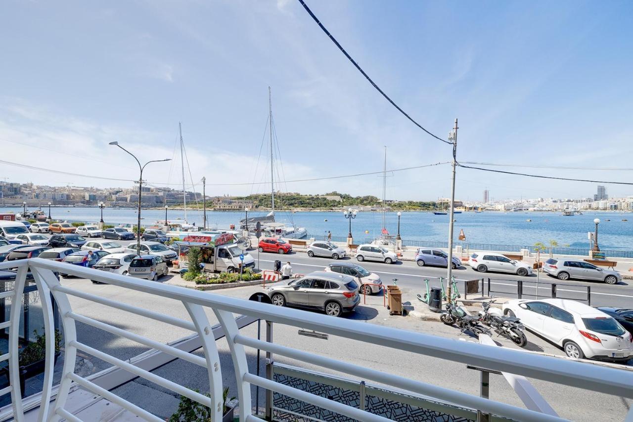 Апартаменти Unbeatable Location Valletta And Harbour Views Сліма Екстер'єр фото
