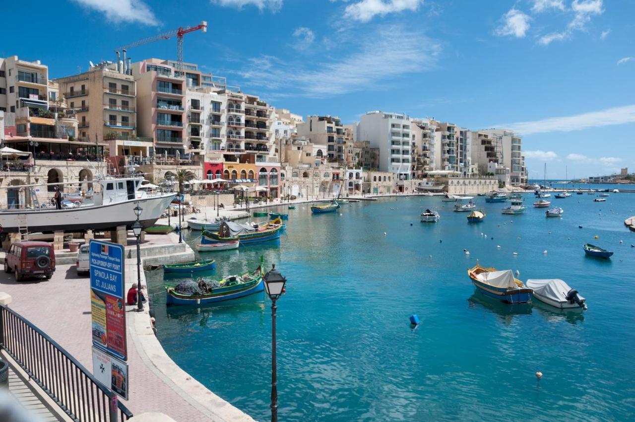 Апартаменти Unbeatable Location Valletta And Harbour Views Сліма Екстер'єр фото