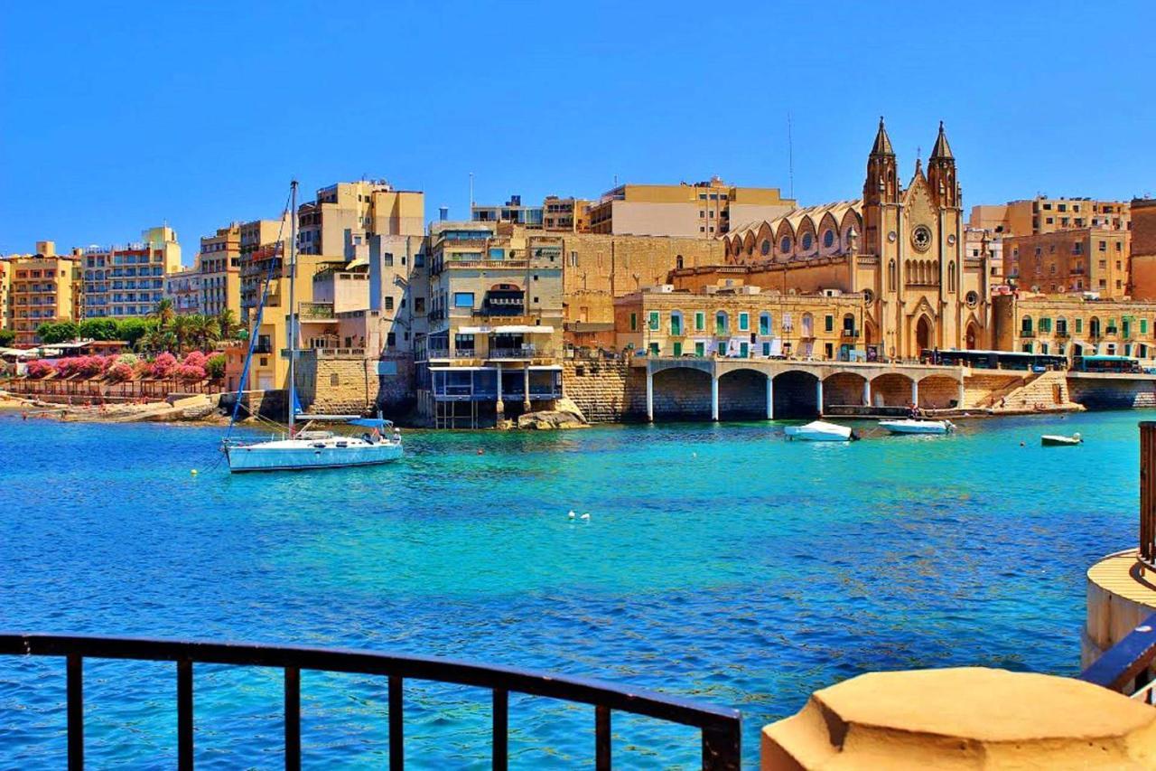 Апартаменти Unbeatable Location Valletta And Harbour Views Сліма Екстер'єр фото